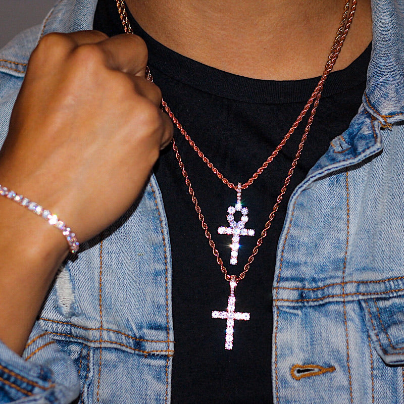 iced-out-rose-gold-cross-and-ankh-pendant-bundle